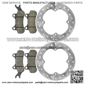 Can-Am Maverick X3 Max R 2018-2019 Front/Rear Brake Rotor w/Pads