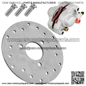 Polaris Scrambler 500 4X4/2X4 2001-2004 Rear Brake Disc Rotor w/Caliper Bolt