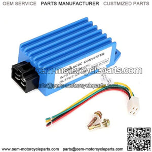 Golf Cart DC Converter Regulator 36V 48V Step Down to 12V 10A 120W Voltage Reducer for EZGO Yamaha Club Car