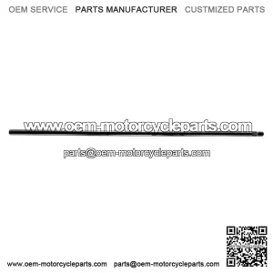 Steering Shaft, 5/8" OD & Hub Kit, Unwelded Link Arm, 28" Length - Spindle