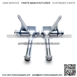 right left steering spindle bracket set 5/8" axle kingpin 4-1/2" long