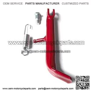 Mini Bike Kickstand w/Spring for Coleman CT200U CT200U-EX BT200X CT200U-EXR Axis M200 212cc 196cc 200cc 6.5hp Powersports Mini Bike Parts (Red)