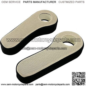 Golf Cart Rear Seat Arm Rest Cover Breathable Washable Polyester Mesh Cloth for EZGO Club Car Yamaha 1 Pair of armrest Cover