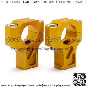 Custom Increased 5mm Motorcycle Handlebar Risers Mount Clamps for Sur-ron Ultra Bee