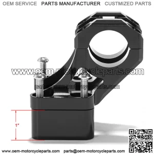 Custom 1" 1.5" 2" Motorcycle Handlebar Risers Mount Clamps for Segway X260 / Sur-ron Light Bee / Talaria Sting