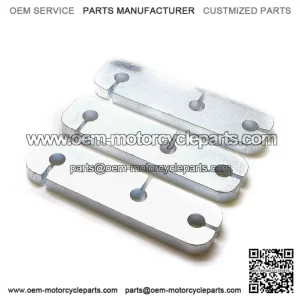 Mid-mounting kit for snowplow ATV 106020 Polaris-9.5mm thick silver iron plate