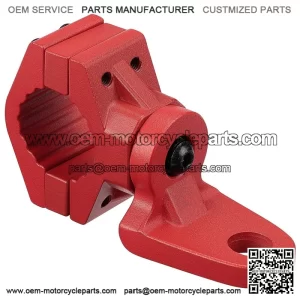 Red 1PC 7/8-9/8" ATV Flag Whip Mount Bracket for CFMOTO CFORCE 800 600 Touring