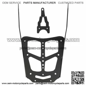 Rear Luggage Rack Black Compatible For CFMOTO 700CL-X 2022-2023