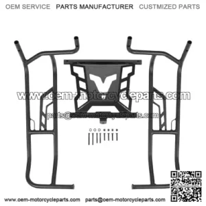 Powder Coat Bed Enclosure Storage Rack for CFMoto ZForce 950 2020-2024