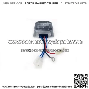 Electric Starting Current Voltage Regulator, Voltage Regulator Easy Installation Aluminum Alloy for Diesel Generator Parts
