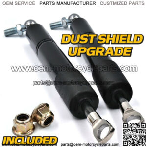 (2 Pack) TCA15322 TCA14011 fits John Deere Shock Steering Control Damper w/ Nuts