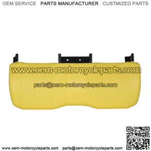 AM142362: Seat, Back Assy, Bench (Yellow)