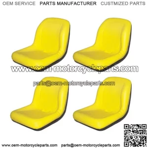4 HIGH BACK Seats Fits John Deere Fits Gator TX / TX 4x2 / TX Turf / TX 4x2 Turf