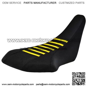 2003 - 2008 Suzuki LTZ 400 Z400 Seat cover  BLACK W/ YELLOW RIBS  Enjoy Mfg #207