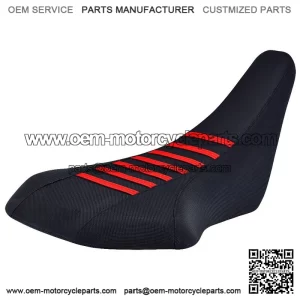 Suzuki LTZ 400 Z400 Gripper Seat cover 2003-2008 Black / Red Ribs Enjoy Mfg #207