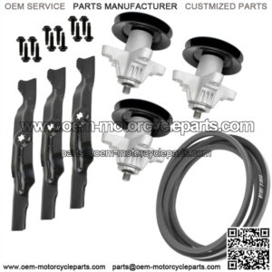 Spindle Blade Belt Pulley Kit fits MTD Cub Cadet RZT 50" RZT50" Deck 903-04328