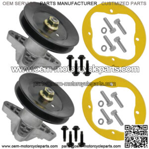 2 Spindle Assy w/ Deck Ring For MTD RZT Models With 42" /  918-04197 B 918-0324