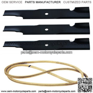 Belt & Blades Deck Kit for 48" Cut SCAG Tiger Fits Cub-Wild Fits CAT-STWC 48