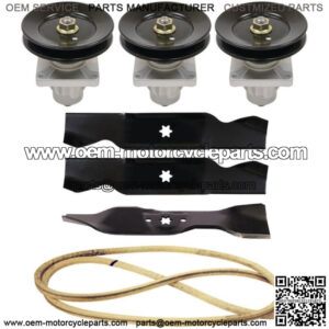 Deck Rebuild Kit for MTD Fits Cub Cadet 46" LT 1045 1046 Mower Belt Blades