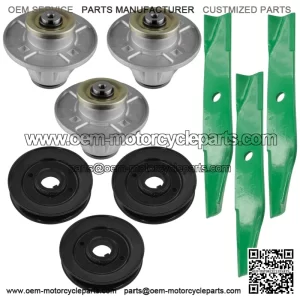 40" Deck Spindle with Pulley & Blade For Gravely ZT1840 915076 51510000 03498400