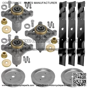 Dixon D26BH54 54" Deck Spindle w/Pulley & Blade - 960460013 532129861