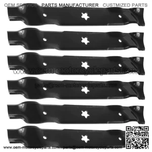 15.5-Inch x 5-Point Star 46-Inch Mulching Blade for Husqvarna, Poulan & AYP Mowers