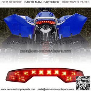 Motorcycle TailIight Assembly ATV Tail Light Compatible with Suzuki LT-R450 LTR 450 Quadsport LTR450 Replacement OEM 35710-45G00 (Red Lens)