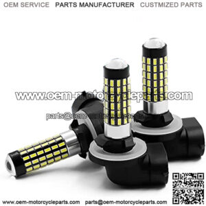 VehiCode 886 LED Headlight Bulb Replacement for Polaris Sportsman 570 550 500 450 400 600 700 800 850 ATV Off-road LED Light Kit High Low Beam 12V 881 862 889 894 896 Headlamp Accessories (3 Pack)