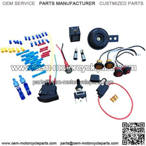 WD Electronics - DIY Street Legal Kit Turn Signal for UTV ATV RZR 1000 900 800 Wildcat Teryx Polaris General Maverick X3 Commander