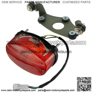 Rear Brake Taillight w/Bracket Assembly For Yamaha Raptor 660R YFM660R 2002-2005