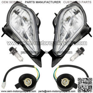 Right and Left Headlight Assembly For Yamaha Raptor 700 / 700R YFM700R 2006-2023
