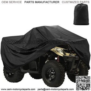 ATV Dust Cover Waterproof Anti-UV Cover for Yamaha YFZ 450,Polaris Sportsman Yamaha Grizzly Honda Fourtrax,up to 82.68*47.24*40.16inch*