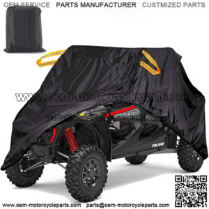 4-6 Seater XXL UTV Covers Waterproof Outdoor,Heavy Duty Fadeless Oxford Cloth,Windproof All Weather Side by Side Covers Accessories for Polaris RZR Can-Am Yamaha Honda,159Lx66Wx76H Inch