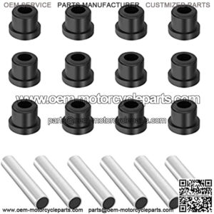 Golf Cart Bushing and Sleeve Kits, Rear Leaf Spring Bushing & Sleeves Kits for EZGO TXT 1994-UP and Club Car DS Models Gas & Electric 1981 + UP, 6 Sleeves and 12 bushings. 1012303 1015583