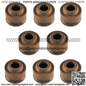 Exhaust Valve Stem Seal For Honda Interceptor 800 VFR800F 1998-2001 QTY8