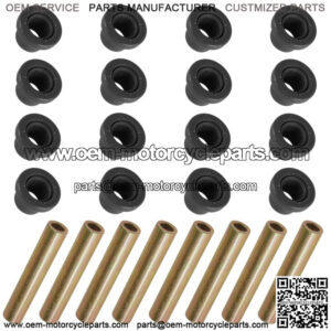 Front A-Arm Lower Upper Left Right Bushing Kit For Polaris Sportsman 550 11-2013
