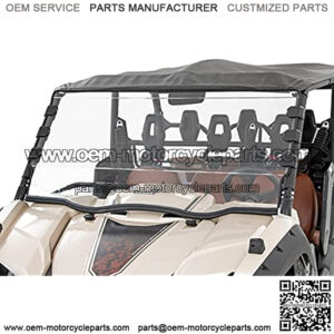 Rough Country Full Windshield for 2014-2022 Yamaha Viking - 98142040