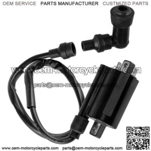 Ignition Coil w/ Spark Plug Boot Cap for Kawasaki Mule 3000 KAF620 2007-2008