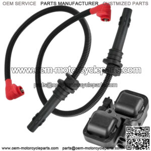 Ignition Coil with Spark Plug Wires for Polaris General 1000 EPS 2018-2020