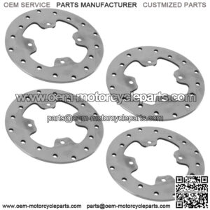 Front & Rear Left & Right Brake Disc Rotor for John Deere XUV590 S4 XUV590 Qty 4