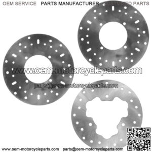 Front Left / Right and Rear Brake Disc Rotor for Polaris 5244314 and 5253186
