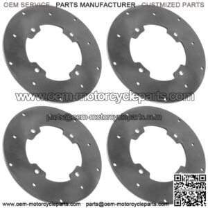 4x Front & Rear Brake Disc for Arctic Cat Wildcat Trail 700 4x4 2014-2017 2020