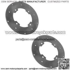 2x Rear Right & Left Brake Disc for Arctic Cat Wildcat 1000 4x4 2013 2014 2015