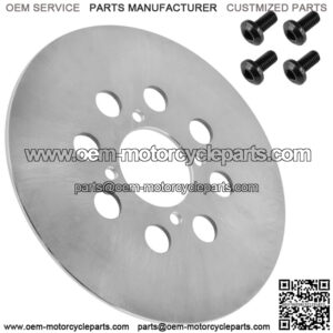 Rear Right Brake Disc with Bolts for Yamaha Wolverine 350 1995 1996 1997-2005