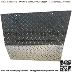 Aluminum Diamond Plate Front Bumper Shock Cover for EZGO TXT/PDS Golf Cart 94 up