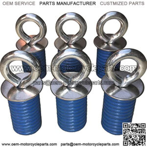 ATV Anchors to Fit Polaris Lock & Ride ATV Tie Down Anchors fits RZR, Sportsman and Ace - Set of 6 Anchors - These DO NOT FIT Ranger