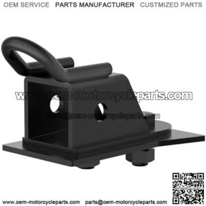 Trailer Hitch Receiver,Bolt-On 2-Inch ATV UTV Trailer Hitch Receiver Adapter, black