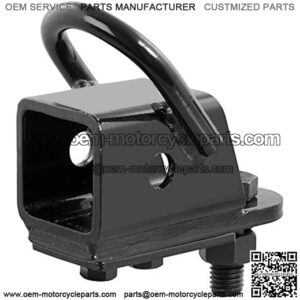 CURT 45006 Bolt-On 2-Inch ATV, UTV Trailer Hitch Receiver Adapter