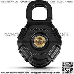 15T/ 33000LB Winch Snatch Block Towing Pulley Blocks-35T/ 77000 LB Maximum Break Strength, Heavy Duty Off-Road Recovery Accessory for Tractor, Truck, ATV & UTV (Black)