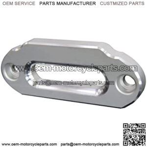 2000-3500lbs Aluminum Alloy 6061 Fairlead New 124mm Hole Spacing for UTV/ATV Winch Accessory (White)